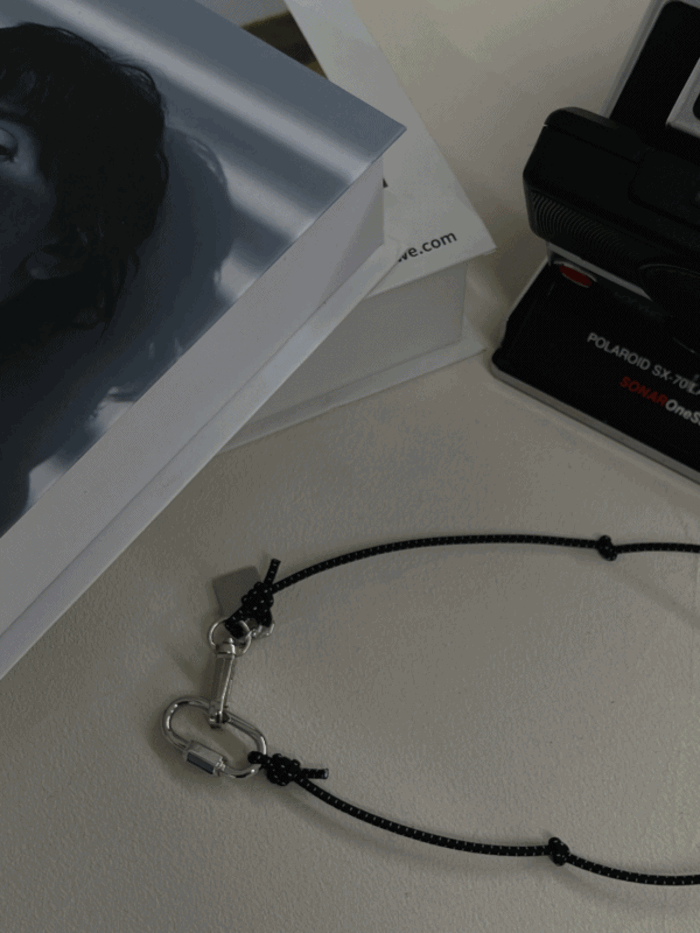 [오늘출발] Archive String tag necklace 6color